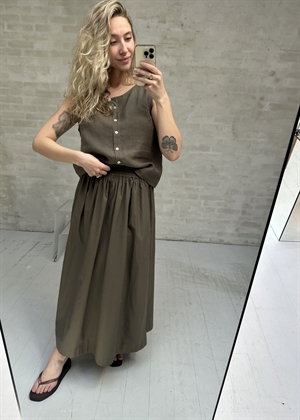 Vetiver top Khaki Skall Studio 